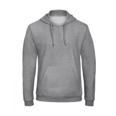 B and C Férfi kapucnis hosszú ujjú pulóver B and C ID.203 50/50 Hooded Sweatshirt Unisex M, Heather szürke