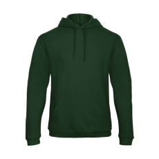 B and C Férfi kapucnis hosszú ujjú pulóver B and C ID.203 50/50 Hooded Sweatshirt Unisex M, Sötétzöld