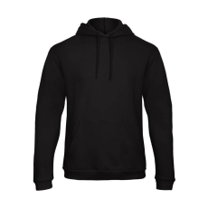 B and C Férfi kapucnis hosszú ujjú pulóver B and C ID.203 50/50 Hooded Sweatshirt Unisex S, Fekete