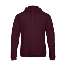 B and C Férfi kapucnis hosszú ujjú pulóver B and C ID.203 50/50 Hooded Sweatshirt Unisex XS, Burgundi vörös