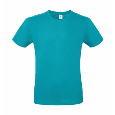 B and C Férfi rövid ujjú póló B&amp;C #E150 T-Shirt -S, Igazi türkizkék férfi póló