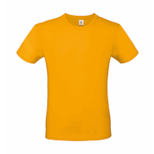 B and C Férfi rövid ujjú póló B&amp;C #E150 T-Shirt -S, Sárgabarack férfi póló