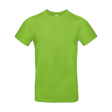 B and C Férfi rövid ujjú póló B&amp;C #E190 T-Shirt -S, Orhidea zöld férfi póló