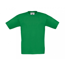 B and C Gyerek rövid ujjú póló B and C Exact 150/kids T-Shirt 3/4 (98/104), Kelly zöld gyerek póló