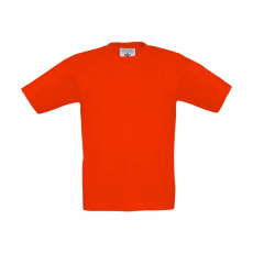 B and C Gyerek rövid ujjú póló B and C Exact 190/kids T-Shirt 9/11 (134/146), Narancssárga