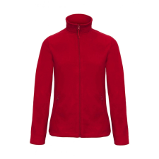 B and C Női hosszú ujjú polár B and C ID.501/women Micro Fleece Full Zip L, Piros női dzseki, kabát