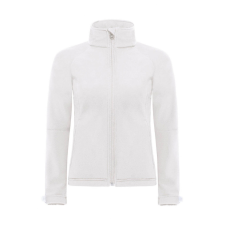 B and C Női kapucnis kabát B and C Hooded Softshell/women 2XL, Fehér női dzseki, kabát