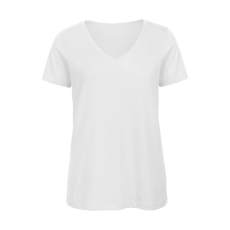 B and C Női rövid ujjú organikus felső B and C Organic Inspire V /women T-Shirt L, Fehér