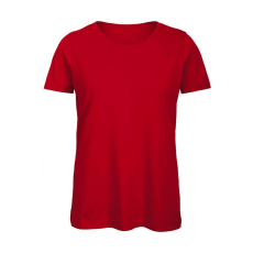 B and C Női rövid ujjú organikus póló B and C Organic Inspire T /women T-Shirt S, Piros
