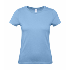 B and C Női rövid ujjú póló B&C #E150 /women T-Shirt -M, Ég kék