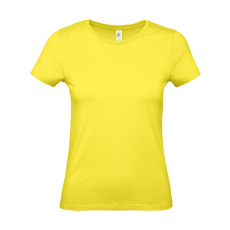 B and C Női rövid ujjú póló B&C #E150 /women T-Shirt -XS, Napsárga