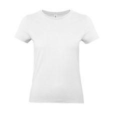 B and C Női rövid ujjú póló B&amp;C #E190 /women T-Shirt -3XL, Fehér női póló