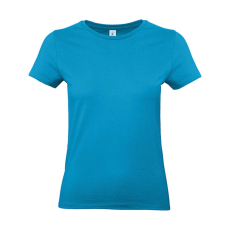 B and C Női rövid ujjú póló B&C #E190 /women T-Shirt -S, Atoll kék