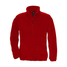 B and C Uniszex hosszú ujjú kabát B and C Icewalker+ Outdoor Full Zip Fleece 2XL, Piros