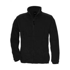 B and C Uniszex hosszú ujjú kabát B and C Icewalker+ Outdoor Full Zip Fleece M, Fekete női dzseki, kabát
