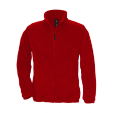 B and C Uniszex hosszú ujjú kabát B and C Icewalker+ Outdoor Full Zip Fleece XS, Piros női dzseki, kabát