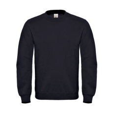 B and C Uniszex pulóver B&C Crew Neck Sweatshirt - WUI20 - XL, Fekete