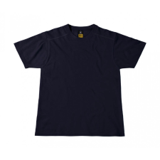 B and C Uniszex rövid ujjú póló munkaruha B and C Perfect Pro Workwear T-Shirt 3XL, Sötétkék (navy) férfi póló