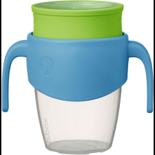  b.box 360°-os szivárgásmentes tanulópohár, 250 ml kék/zöld (9353965010548) kulacs, kulacstartó