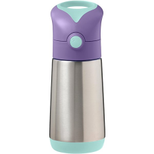 b.box Italtermosz szívószállal 350 ml - lilac pop babaétkészlet