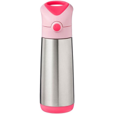 b.box Ivótermosz szívószállal, 500 ml flamingo fizz babaétkészlet