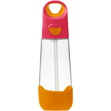 b.box kulacs szívószállal 600ml rózsaszín-narancssárga (9353965002215) (9353965002215) papírárú, csomagoló és tárolóeszköz