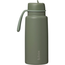 b.box Thermo palack szívószállal 1 l olive babaétkészlet