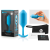 b-Vibe b-vibe Snug Plug 3 - dupla golyós anál dildó (180g) - kék