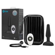 b-Vibe trio - 3 motoros anál vibrátor (fekete) vibrátorok