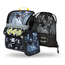 BAAGL Baagl Batman Sötét Város: Hátizsák, tolltartó, tornazsák szett iskolatáska