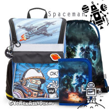 BAAGL ergonomikus iskolatáska SZETT - Spaceman iskolatáska