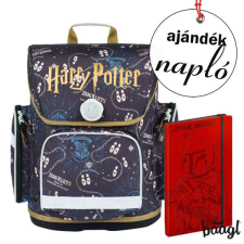 BAAGL Harry Potter ergonomikus iskolatáska Fidlock csatos - Marauders' Map iskolatáska