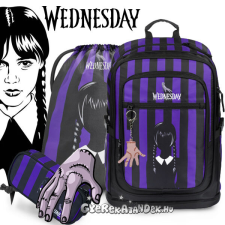 BAAGL iskolatáska, hátizsák SZETT - Wednesday iskolatáska