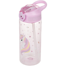 BAAGL Tritan kulacs szívószállal - Rainbow Unicorn, 500 ml kulacs, kulacstartó