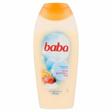 Baba Baba tusfürdő 400 ml tej és gyümölcs babafürdető, babasampon