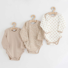 Baba body teljes hosszában patentos New Baby Classic II Lány 3db rózsaszín kombidressz, body