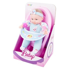  Baba etetőszékben - 28 cm (39571) baba