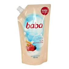  BABA Folyékony szappan utántöltő, 0,5 l, BABA, tej és gyümölcs tisztító- és takarítószer, higiénia