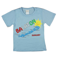  Baba, gyerek feliratos "Balaton" rövid ujjú póló