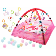  Baba játszószőnyeg labdákkal (rózsaszín) játszószőnyeg