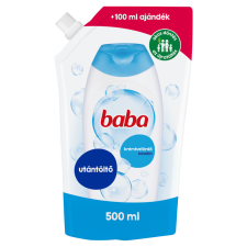 Baba Krémtusfürdő utántöltő lanolin, 500 ml tusfürdők