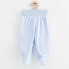  Baba lábfejes nadrág New Baby Classic II kék, vel. 56 (0-3 h)