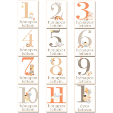  Baba mérföldkő kártya - Baba játékos kártya kártyajáték