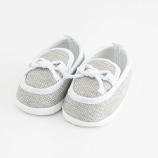  Baba mokaszin New Baby szürke 3-6 h 3-6 m gyerek cipő