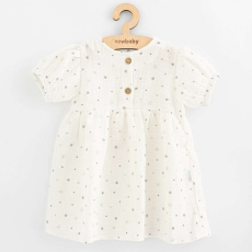 Baba muszlin ruha New Baby Zora, vel. 74 (6-9 h)