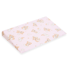 Baba párna huzat- ék alakú New Baby BASIC 59x37cm bear pink babaágynemű, babapléd