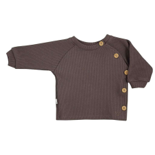 Baba póló hosszú ujjú Koala Pure brown, vel. 80 (9-12 h) gyerek póló