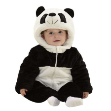  Baba prémium plüss Kigurumi overál - Panda #fekete-fehér party kellék
