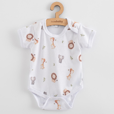 Baba rövid ujjú body New Baby For Babies safari kombidressz, body