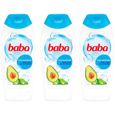 Baba Triopack krémtusfürdő aloe vera és avokádó ilattal 400 ml tusfürdők